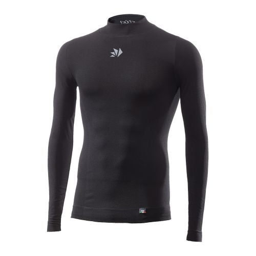 SIXS TS3 V2 Långärmad underställströja Carbon Black