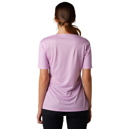 FOX FLEXAIR Women's Short Sleeve Jersey Pink