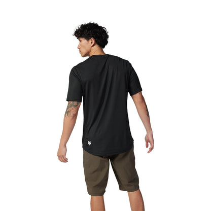 Maglia FOX RANGER MOTH Maniche Corte Nero