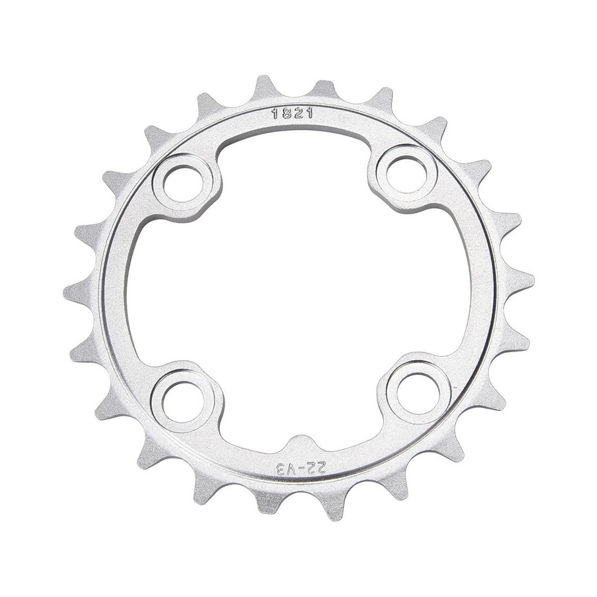 Inre kedjedrev SRAM MTB 64BCD V3 TUNGSTEN för 9 växlar, 4 bult, 64 mm — drevet mot vit bakgrund