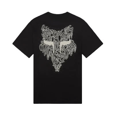Μαύρο κοντομάνικο T-shirt FOX SLOWBURN DRI-RELEASE