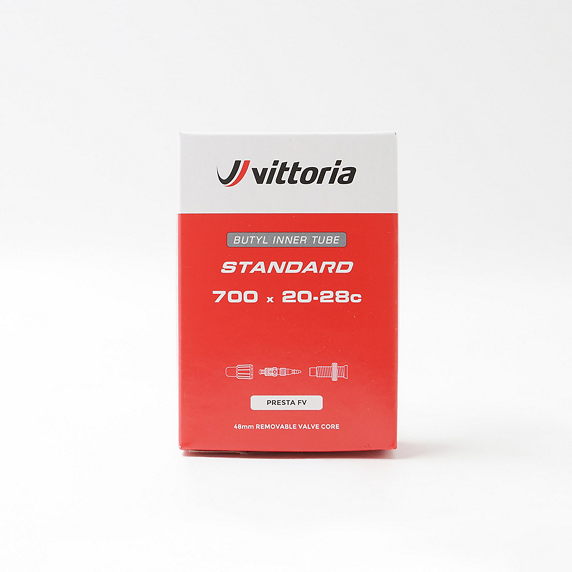 VITTORIA STANDARD 700x20/28c Butyl Presta-slange