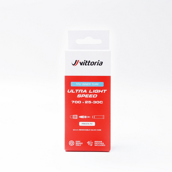 Camera d'aria VITTORIA ULTRA LIGHT SPEED 700x25/30c TPU Presta