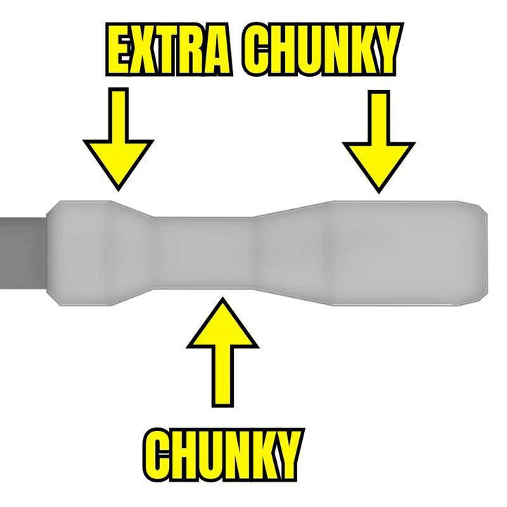 Grips ESI FIT XC (EXTRA CHUNKY/CHUNKY COMBO) 130 mm Rouge