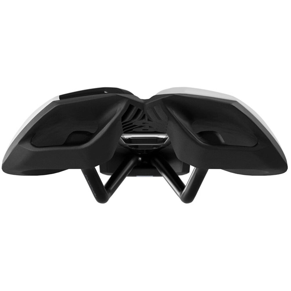 STEALTH PERFORMANCE Sella PRO da 142 mm con binari bianchi in acciaio inossidabile