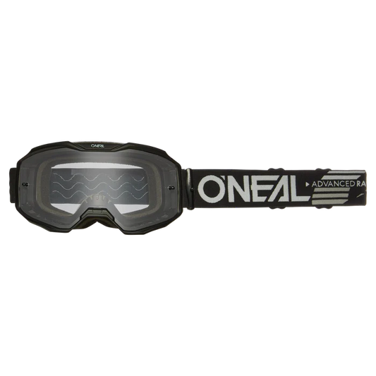 Masque O'NEAL B-10 SOLID Noir Écran Clear