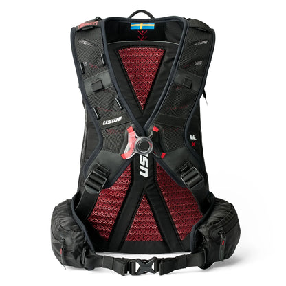 Mochila USWE ZIPPERED DAYPACK 16 L Negra
