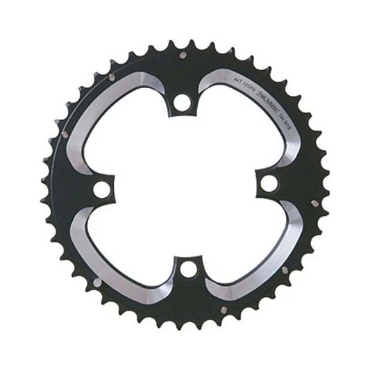 Plateau Intermédiaire SRAM MTB 104BCD 10V 4 Trous 104mm — vue du plateau sur fond blanc