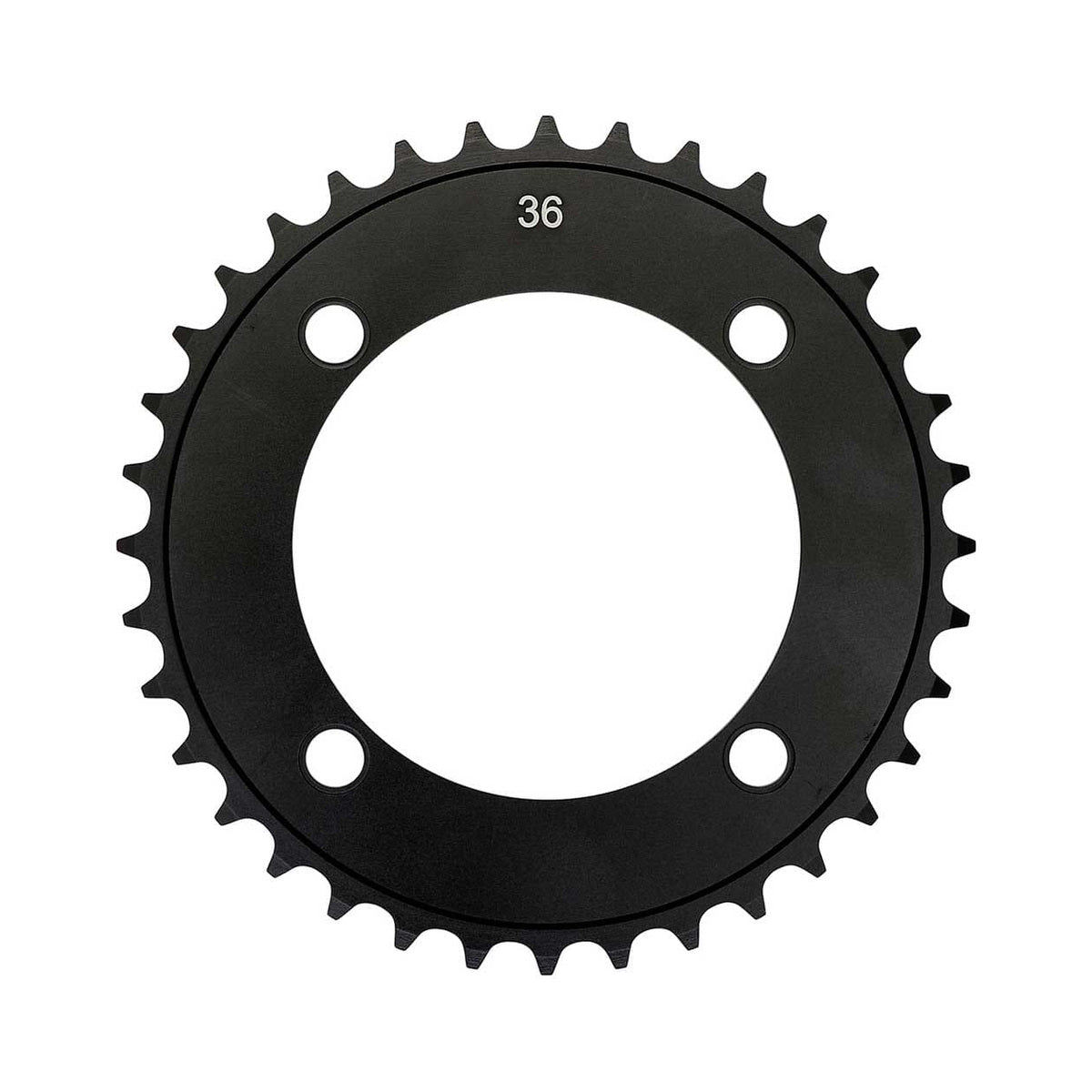 Enkel kettingblad TRUVATIV SS / DH 8/9-speed, 4-gats, 104 mm — aanzicht van het kettingblad tegen een witte achtergrond