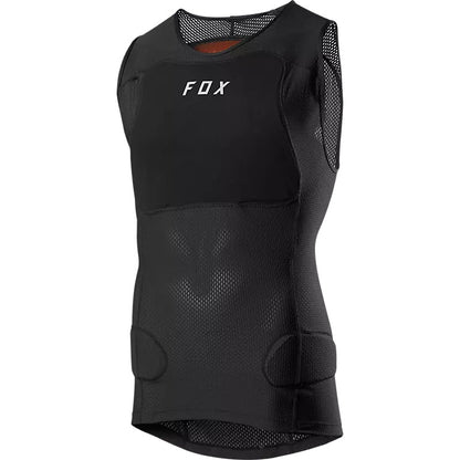 Zaščitna Majica FOX BASEFRAME PRO Brez Rokavov Črna