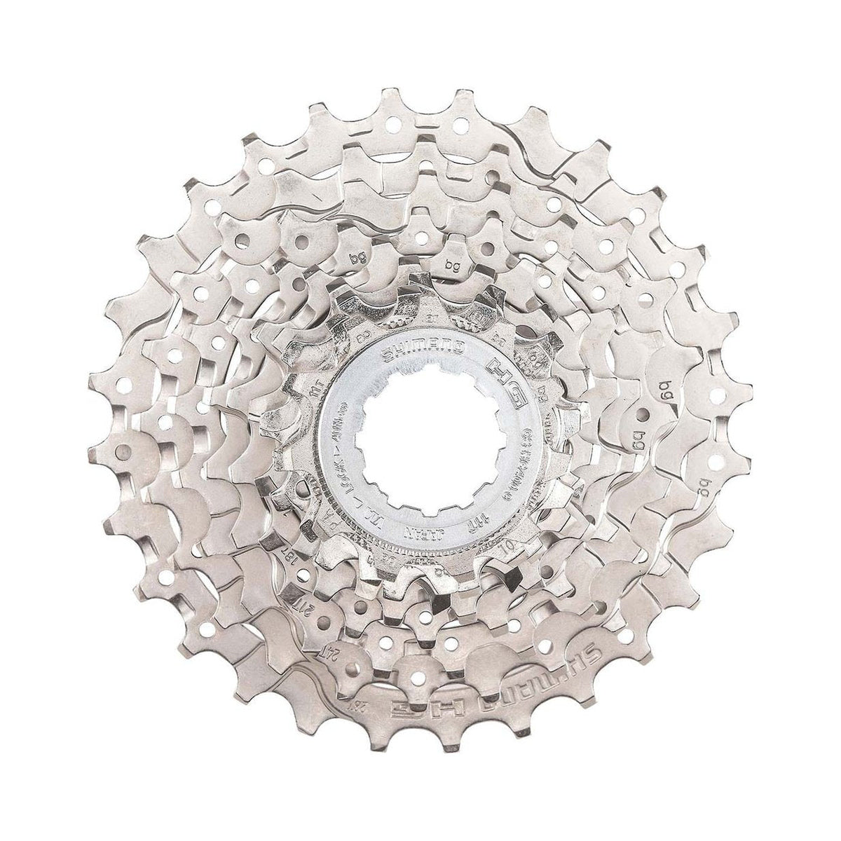 Cassette SHIMANO HG400 ALIVIO / SORA de 9 velocidades – foto principal sobre fondo blanco
