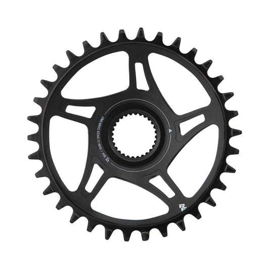 Plato monoplato RACE FACE BOSCH 12 velocidades de montaje directo, 52 mm — vista del plato sobre fondo blanco