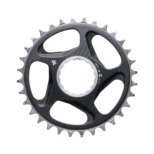 Plato monoplato RACE FACE ERA Shimano 12 velocidades de montaje directo, 52 mm — vista del plato sobre fondo blanco
