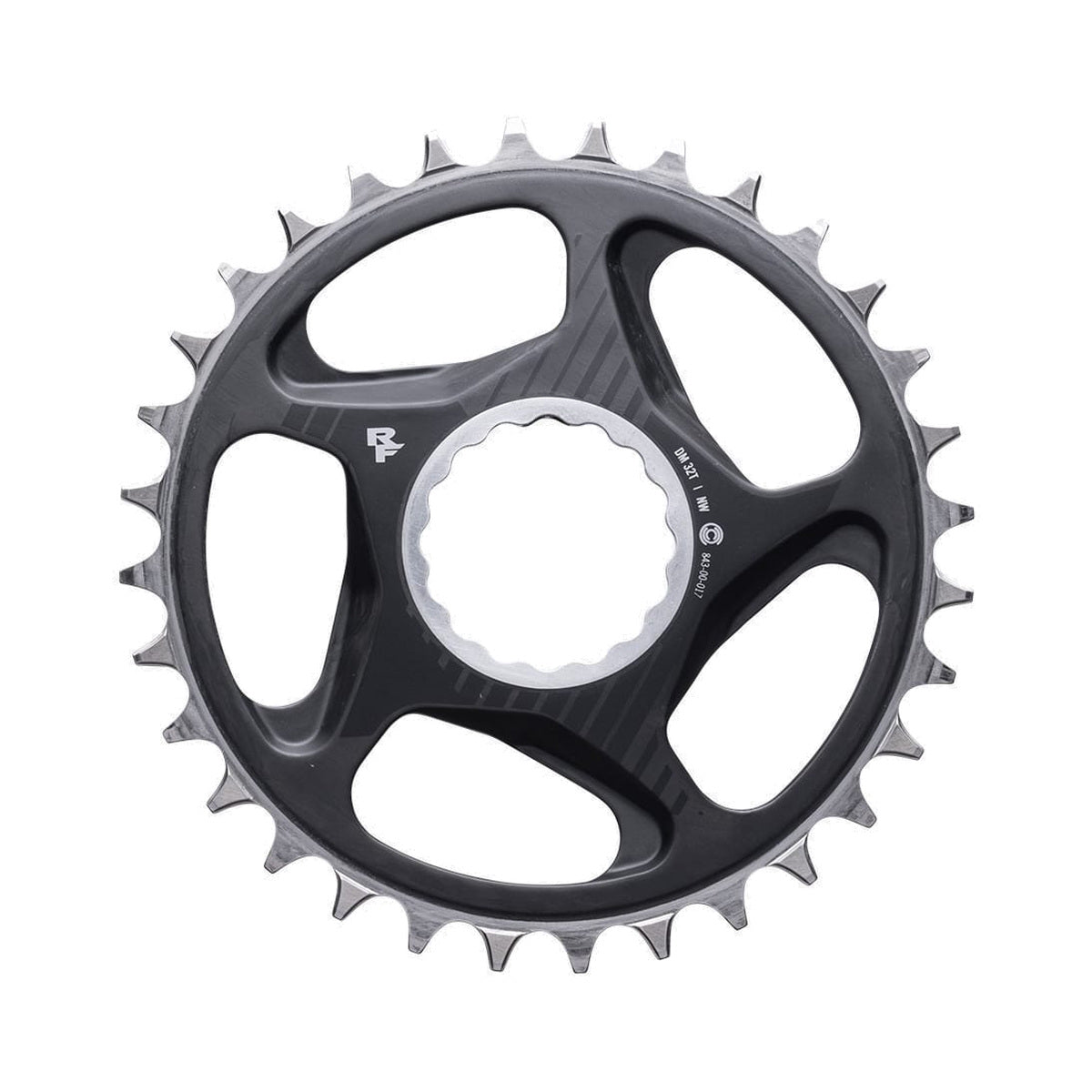 Převodník RACE FACE ERA pro jednopřevodník, s přímou montáží, 52 mm — pohled na převodník na bílém pozadí