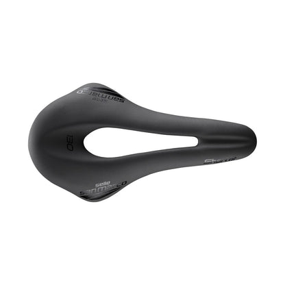 Kolesarski sedež SAN MARCO Shortfit 130 Racing S3 – pogled od zgoraj