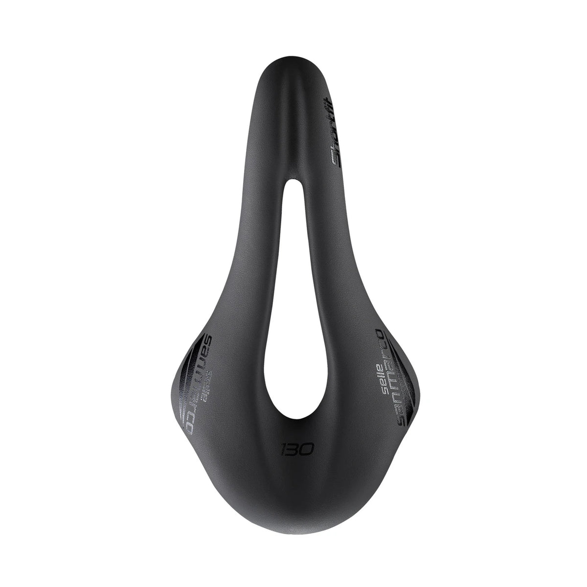 Siodełko SAN MARCO Shortfit 130 Carbon FX S3 – widok z góry