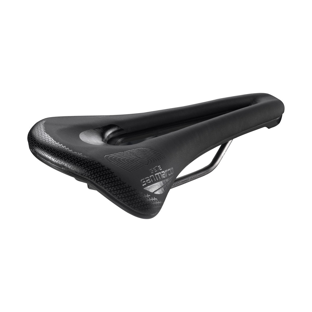 Siodełko SAN MARCO Shortfit 2.0 Shield Supercomfort L3 – widok pod kątem
