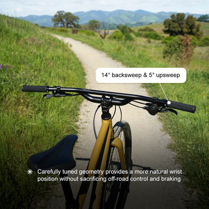 REDSHIFT Top Shelf Flat Rise 50mm 800mm Handlebar