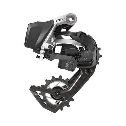SRAM RED AXS E1 12-speed rear derailleur – product on a white background