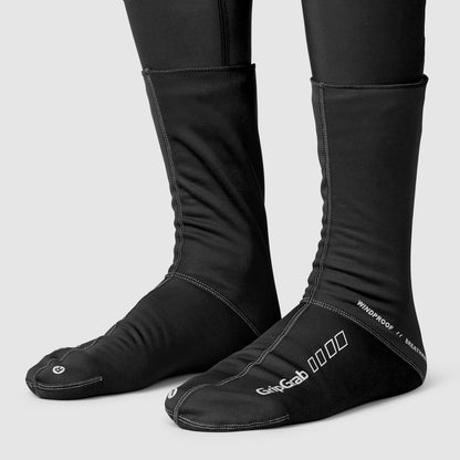 Socken GRIPGRAB WINDPROOF SPRING AUTUMN Schwarz