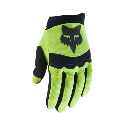 FOX DIRTPAW Junior Gloves Fluorescent Yellow