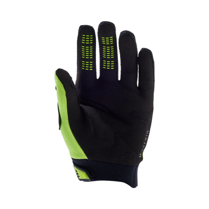 FOX DIRTPAW Junior Gloves Fluorescent Yellow