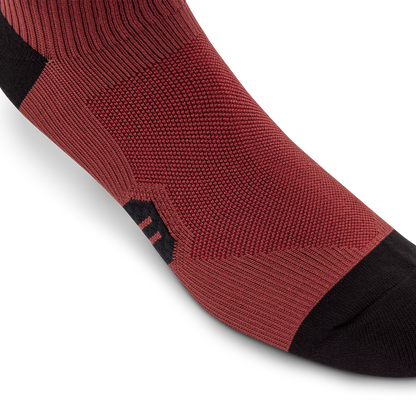 FOX 6" RANGER Socks Rust Burgundy