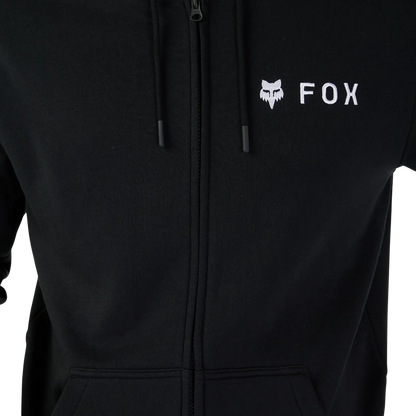 FOX ABSOLUTE ZIP Black Hoodie