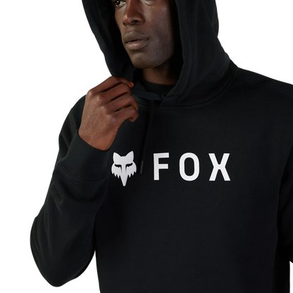 Džemperis ar kapuci FOX ABSOLUTE FLEECE melns