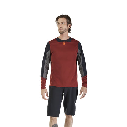 Maglia FOX DEFEND Maniche Lunghe Bordeaux