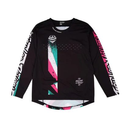 TROY LEE DESIGNS SPRINT FULL PULL Junior pitkähihainen paita musta