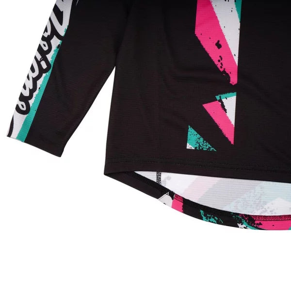 TROY LEE DESIGNS SPRINT FULL PULL Maglia a maniche lunghe junior nera