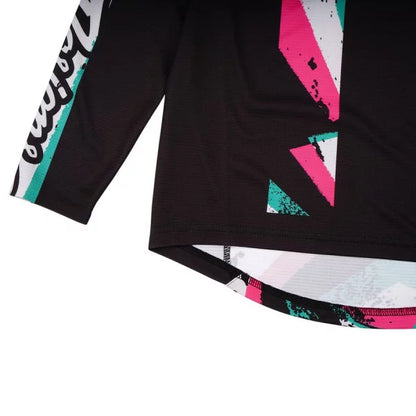 TROY LEE DESIGNS SPRINT FULL PULL Junior pitkähihainen paita musta