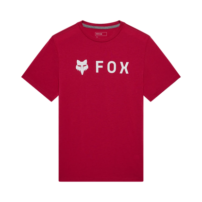 FOX ABSOLUTE TRUDRI Short-Sleeve Technical T-Shirt Cranberry