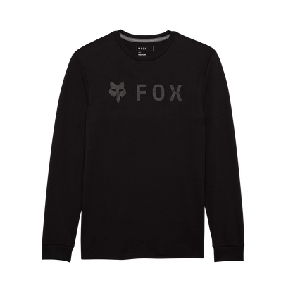 Τεχνικό T-Shirt FOX ABSOLUTE TRUDRI Μακρυμάνικο Μαύρο