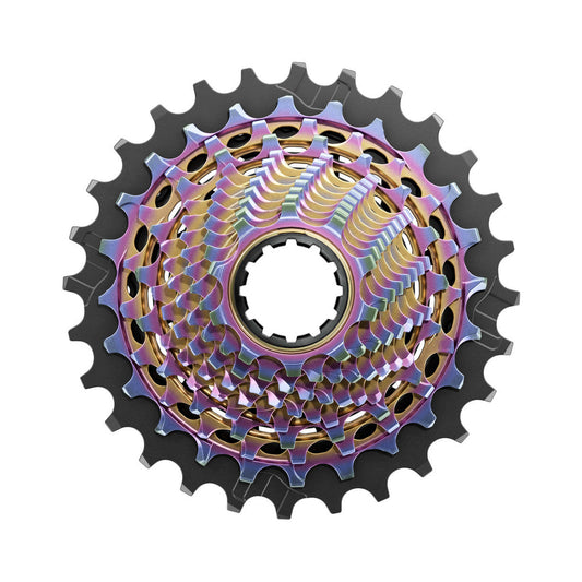 SRAM RED XG-1290 E1 Rainbow 12-speed cassette – main product photo on a white background