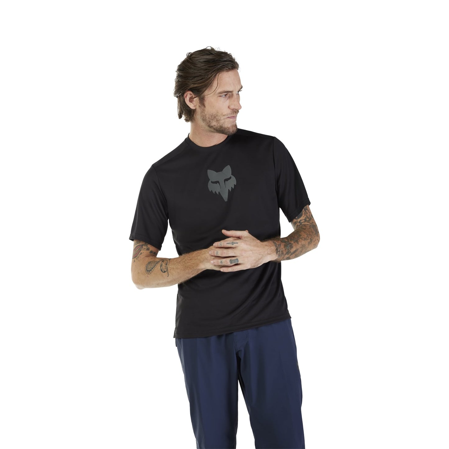 Maillot FOX RANGER FOX HEAD Manches Courtes Noir