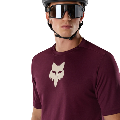 FOX RANGER FOX HEAD-shirt met korte mouwen bordeauxrood