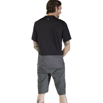 Shirt FOX RANGER WORDMARK Korte Mouwen Zwart