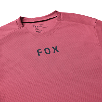 Shirt FOX RANGER WORDMARK Korte Mouwen Berry