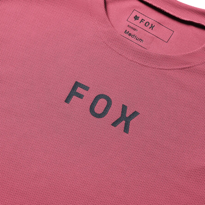 Shirt FOX RANGER WORDMARK Korte Mouwen Berry