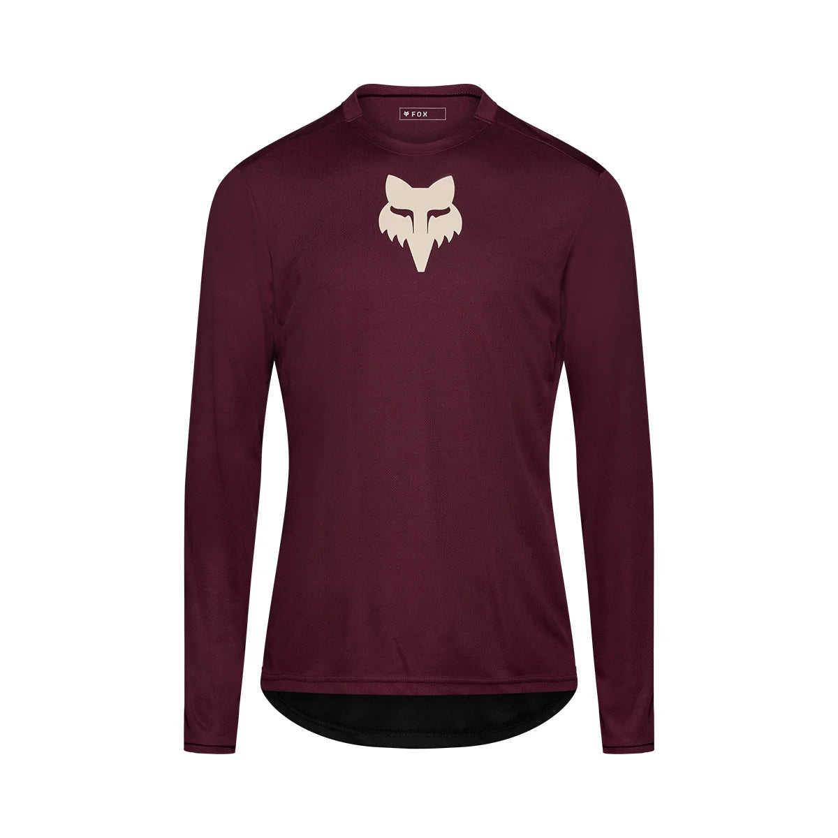 FOX RANGER FOX HEAD Long Sleeve Jersey Burgundy 2026