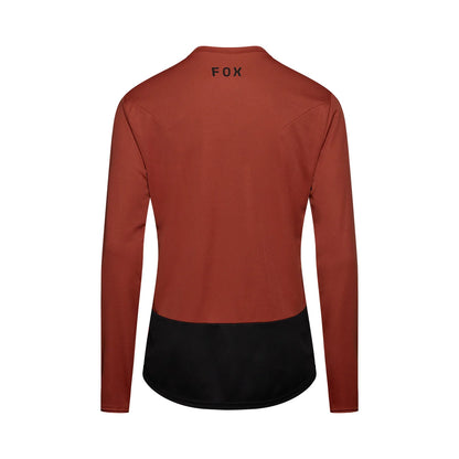 FOX RANGER FOX HEAD Fietsshirt met lange mouwen Bruin
