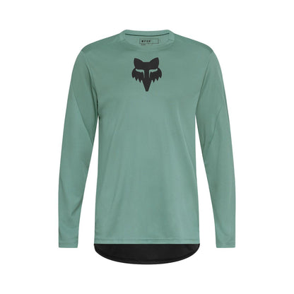 Shirt FOX RANGER FOX HEAD Lange Mouwen Groen