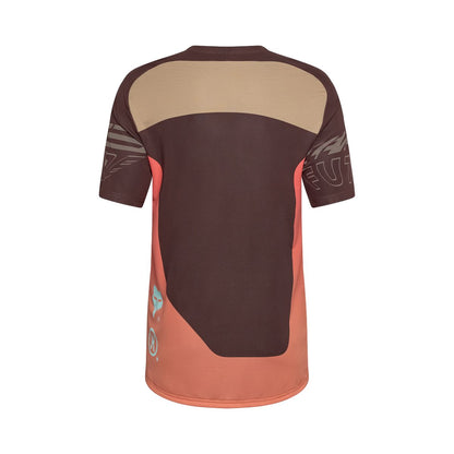 Maglia FOX FLEXAIR ELEVATED Maniche Corte Marrone/Arancione