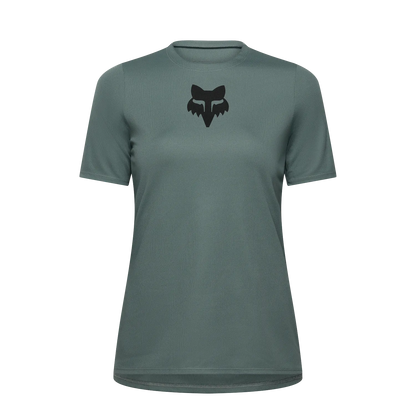 Women's FOX RANGER HEAD Short-Sleeve Sage Green Jersey