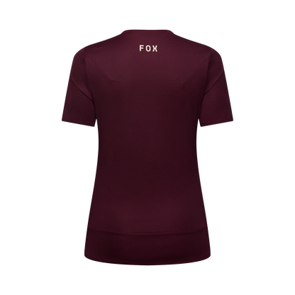 FOX RANGER HEAD Women's Short-Sleeve Jersey Burgundy