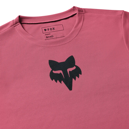 FOX RANGER HEAD Dames Fietsshirt Korte Mouwen Berry