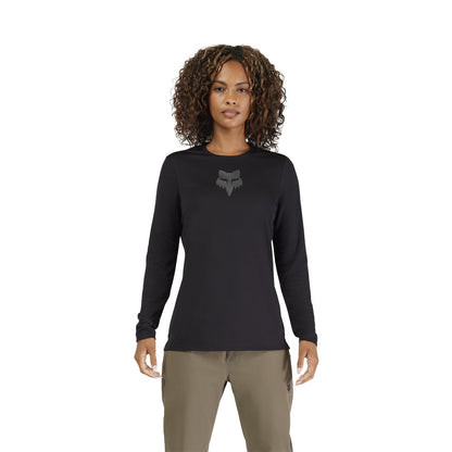 FOX RANGER HEAD Women's Long Sleeve Jersey Black