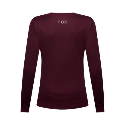 Maglia FOX RANGER FOX HEAD Donna Maniche Lunghe Bordeaux